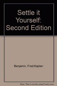 Settle it Yourself