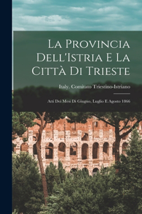 Provincia Dell'Istria E La Città Di Trieste: Atti Dei Mesi Di Giugno, Luglio E Agosto 1866