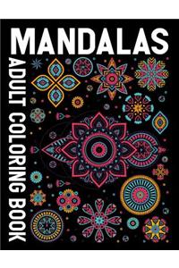 Mandalas Adult Coloring Book