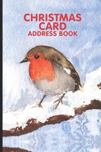 Christmas Card Address Book
