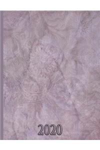 Flowers and Lace Crumpled Paper