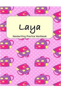 Laya - Handwriting Practice Workbook