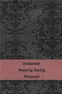 Undated Hourly Daily Planner