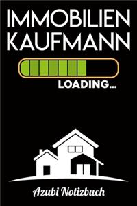 Immobilienkaufmann Loading... Azubi Notizbuch