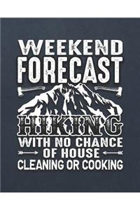 Weekend Forecast Hiking with No Chance of House Cleaning or Cooking