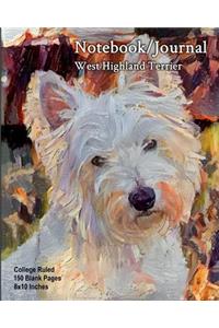 Notebook/Journal - West Highland Terrier