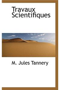 Travaux Scientifiques