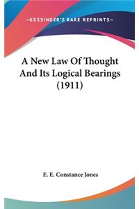 A New Law of Thought and Its Logical Bearings (1911)