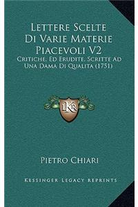 Lettere Scelte Di Varie Materie Piacevoli V2