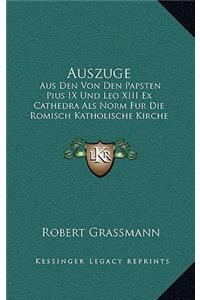 Auszuge