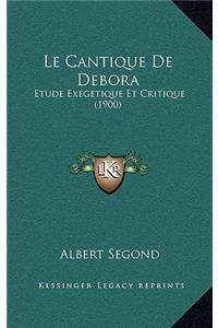 Le Cantique De Debora