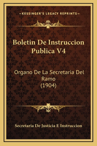 Boletin De Instruccion Publica V4