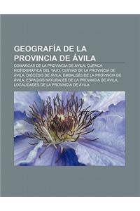 Geografia de La Provincia de Avila