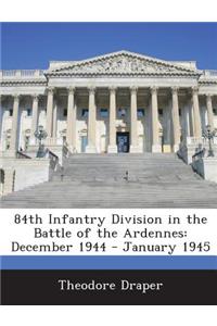 84th Infantry Division in the Battle of the Ardennes