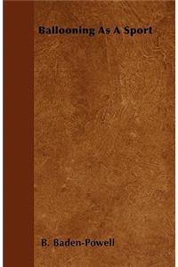 Ballooning As A Sport