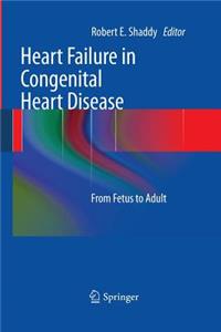 Heart Failure in Congenital Heart Disease: