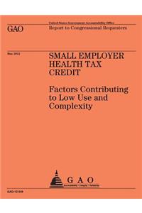 Small Employer Health Tax Credit