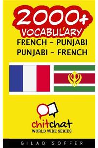 2000+ French - Punjabi Punjabi - French Vocabulary