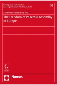 The Freedom of Peaceful Assembly in Europe