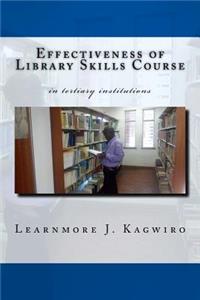 Effectiveness of Library Skills Course