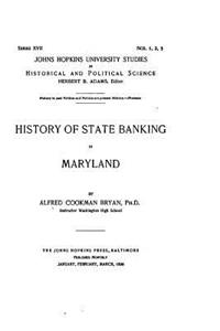 History of State Banking in Maryland