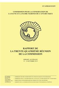 Rapport de la trente-quatriéme réunion de la Commission