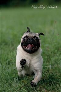 Pug May Notebook Pug Record, Log, Diary, Special Memories, To Do List, Academic Notepad, Scrapbook & More