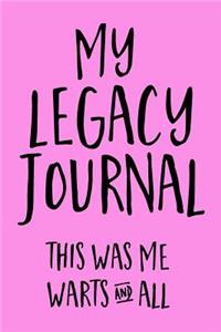 My Legacy Journal (Pink)