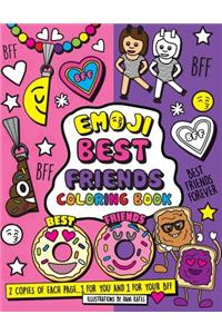 Emoji Best Friends Coloring Book