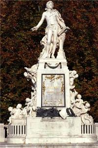 Mozart Statue in Vienna, Austria Journal
