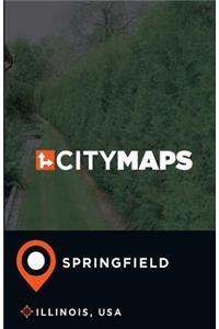 City Maps Springfield Illinois, USA