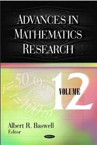 Advances in Mathematics Research