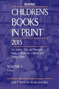 Children's Books in Print 2 Volume Set, 2014