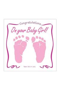 Baby Girl Greeting Card