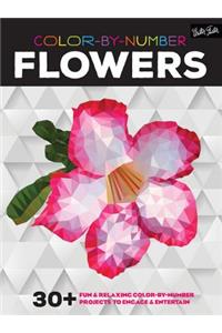 Color-By-Number: Flowers: 30+ Fun & Relaxing Color-By-Number Projects to Engage & Entertain