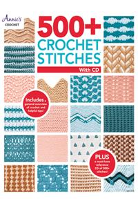 500+ Crochet Stitches with CD