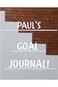 Paul's Goal Journal