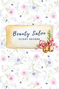 Beauty salon client record