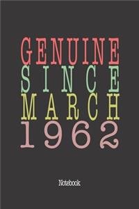 Genuine Since March 1962