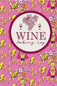 Wine Making Log