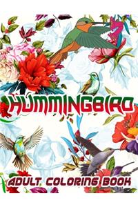 Hummingbird Adult Coloring Book