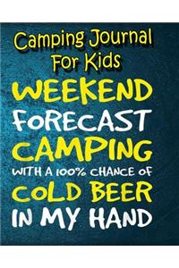 Camping Journal for kids
