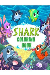 Shark Coloring Book