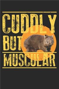 Cuddly But Muscular Wombat Gym Workout Training