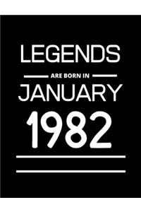 LEGENDS are born in January 1982