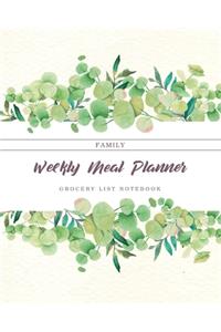 Family Weekly Meal Planner