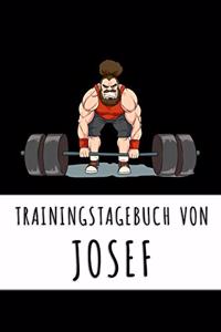 Trainingstagebuch von Josef