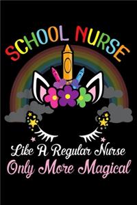 school nurse like a regular nurse only more magical