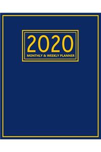 2020 Weekly & Monthly Planner