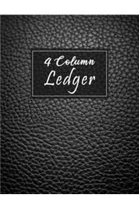 4 Column Ledger